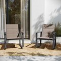 Flash Furniture Brown Flex Comfort Material Rocking Chairs, 2PK 2-FV-FSC-2315N-BRN-GG